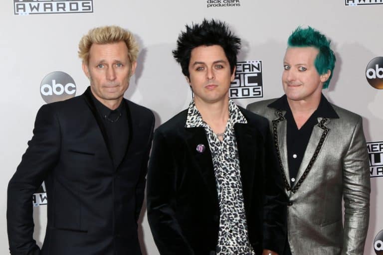 Los,Angeles,-,Nov,20:,Mike,Dirnt,,Billie,Joe,Armstrong,