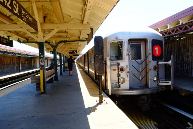 The,Subway,At,A,Station,In,Bronx