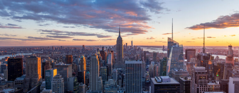 Amazing,Panorama,View,Of,New,York,City,Skyline,And,Skyscraper