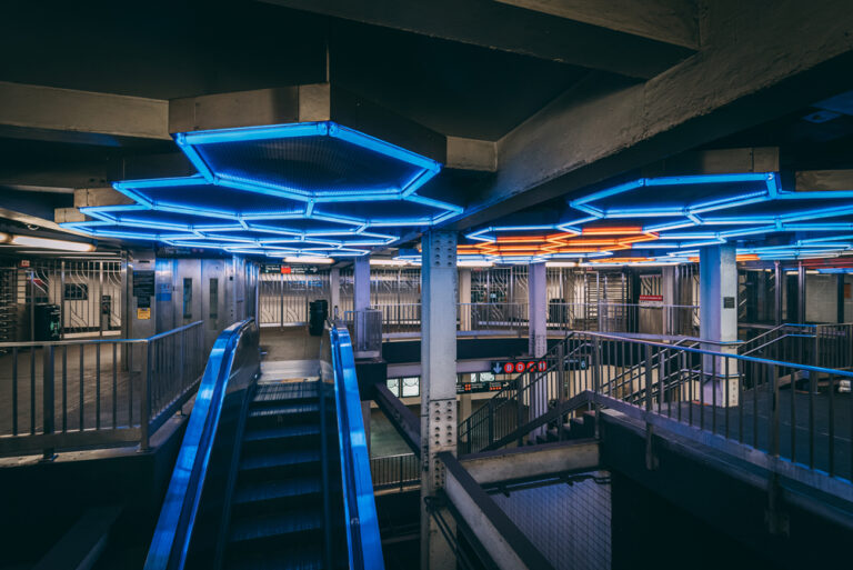 The,Interior,Of,The,Broadway-lafayette,Street,Subway,Station,,In,Manhattan,