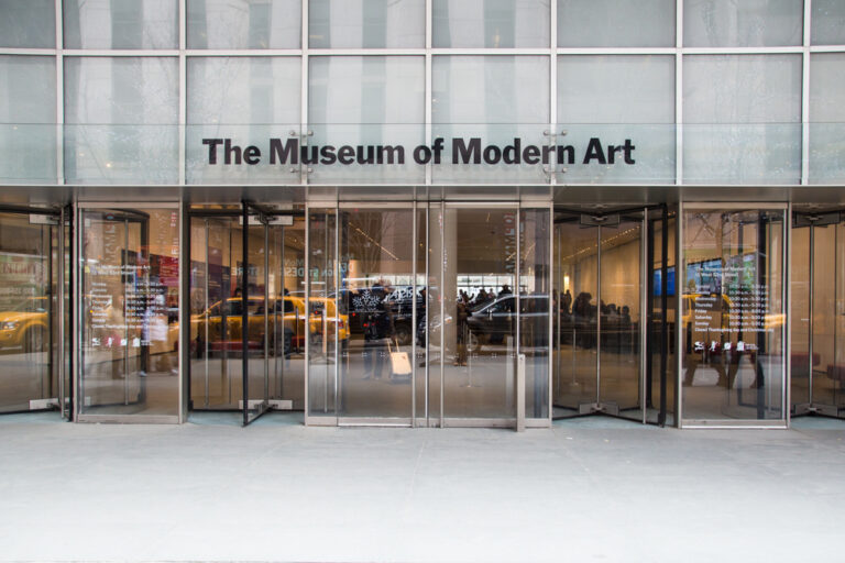 New,York,City,-,March,14:,Street,View,Of,Museum