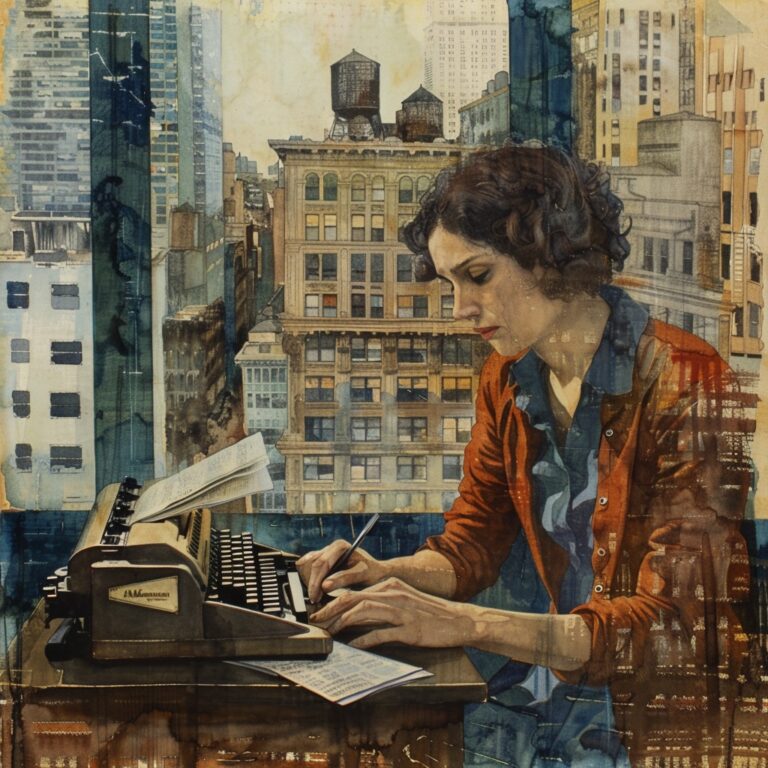 woman writer