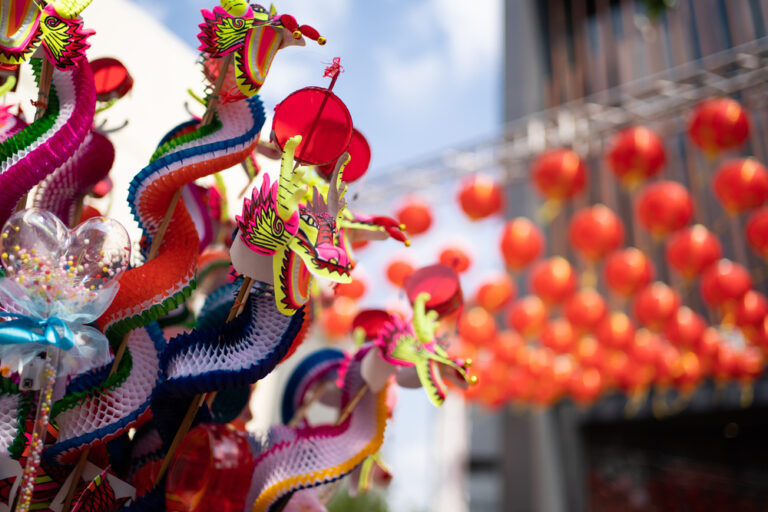 Chinese,Dragon,Puppet,Made,From,Paper,In,Lunar,New,Year