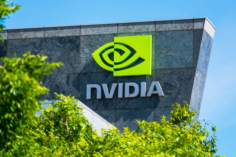 Nvidia,Logo,And,Sign,On,Headquarters