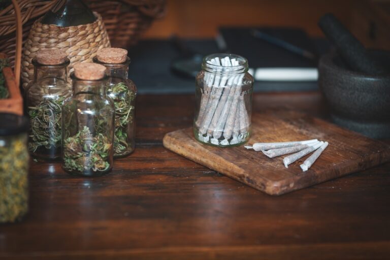 Alternative,Medicine,And,Cannabis,Apothecary,Store,Desk,Concept