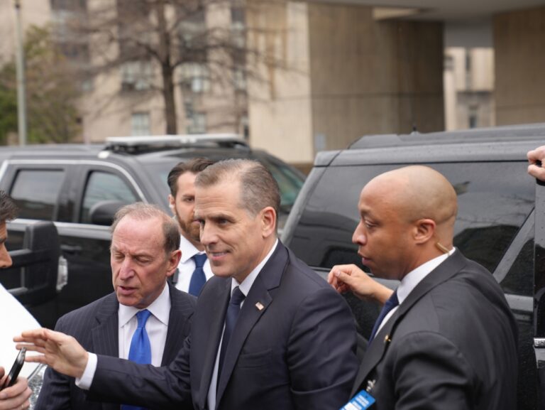 Washington,,Dc,Usa,02-28-2024:,Hunter,Biden,Arrives,With,His,Lawyer