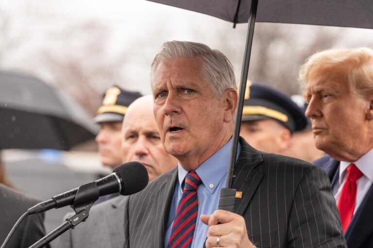 Nassau,County,Executive,Bruce,Blakeman,Speaks,As,Former,President,Donald