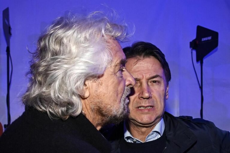 grillo e conte litigano sul movimento cinque stelle