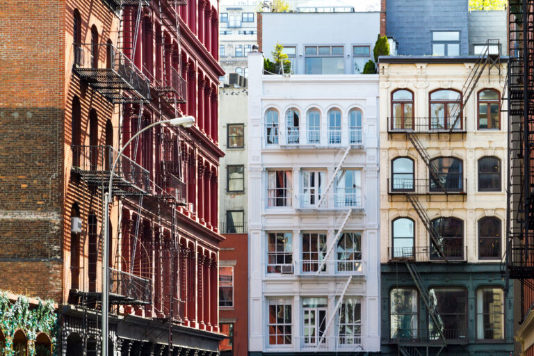 Historic,Buildings,On,Crosby,And,Howard,Street,In,The,Soho