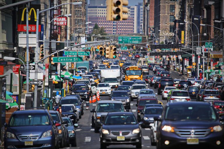 Traffic,Jam,Congestion,In,Manhattan