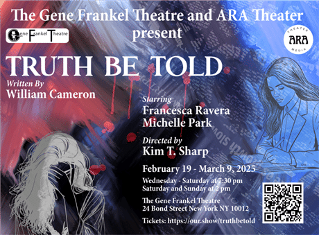 Truth Be Told in scena fino al 9 marzo al Gene Frankel Theatre