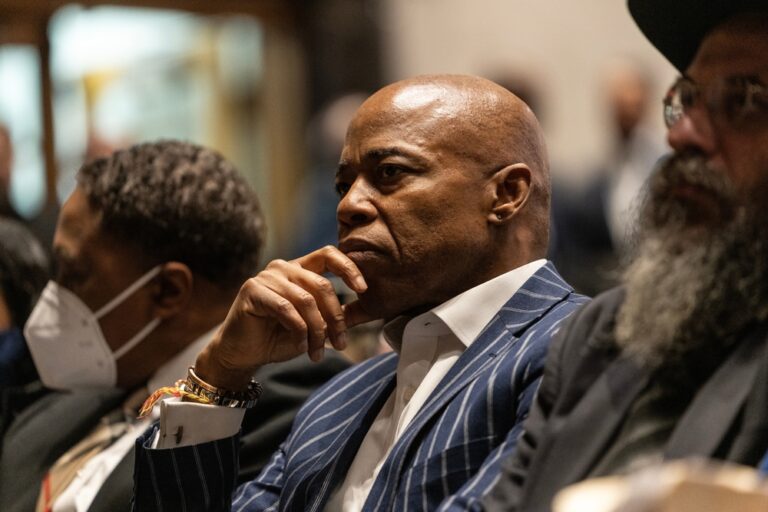 Mayor,Eric,Adams,Attends,House,Democratic,Leader,Hakeem,Jeffries,2023