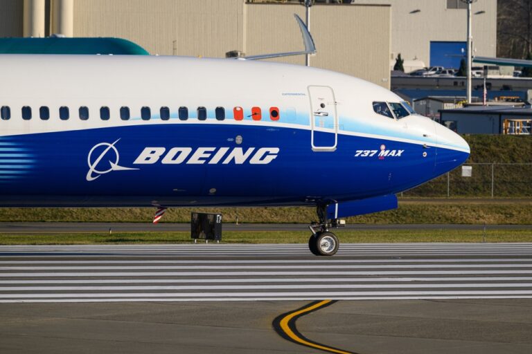 Everett,,Wa,,Usa,-,December,4,,2024;,Boeing,737,Max