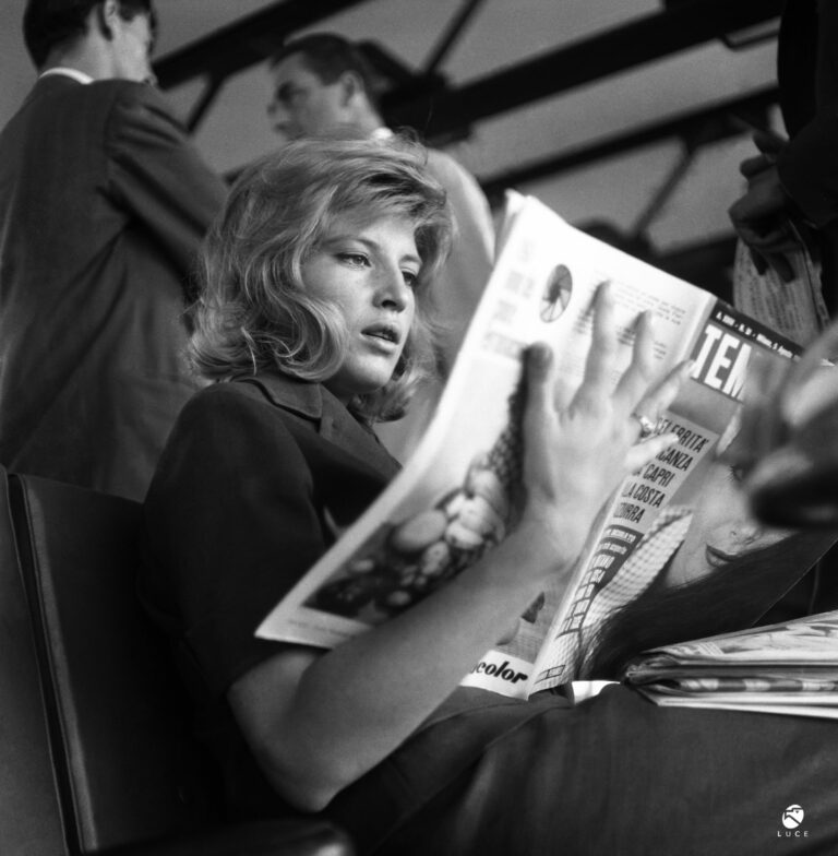 Portrait of Monica Vitti_ Courtesy of Archivio Luce-Cinecittà