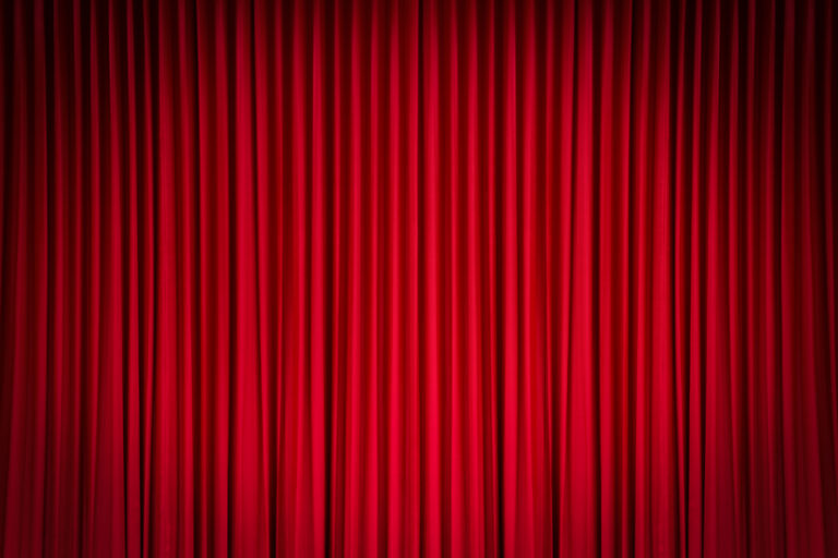 Red,Stage,Curtain