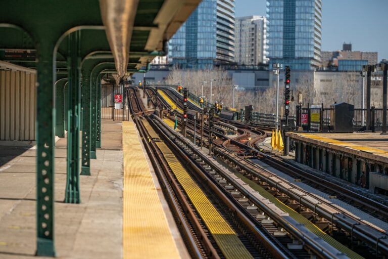 Above-ground-subway-station