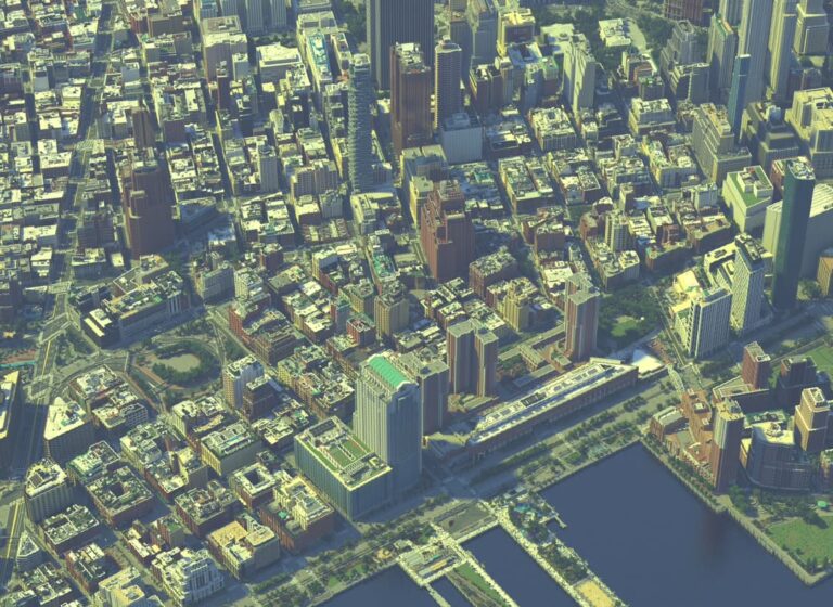 New York City, USA 🇺🇸Recreated in Minecraft by the BTE NYC Team on the BTE NYC ( @mine_fact )
