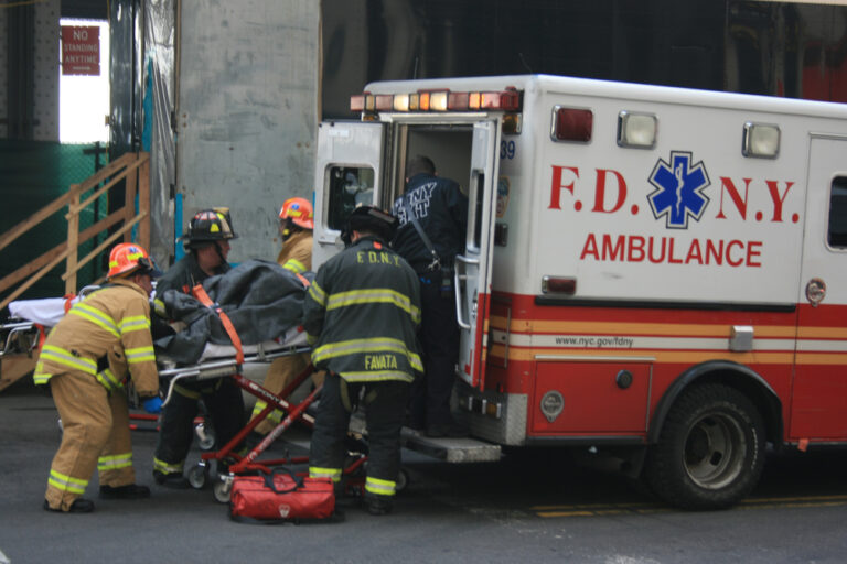 New,York,City,-,Jan,9th:,Injured,Person,Loaded,Into