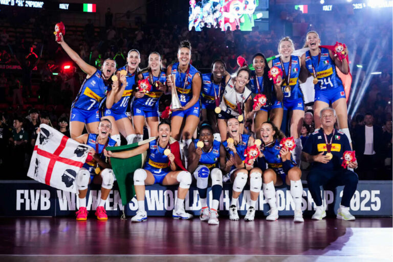 Italia campione del mondo di volley