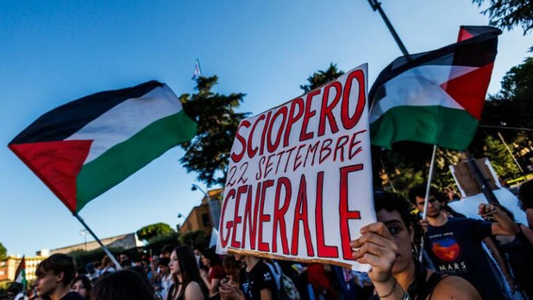 manifestazione gaza
