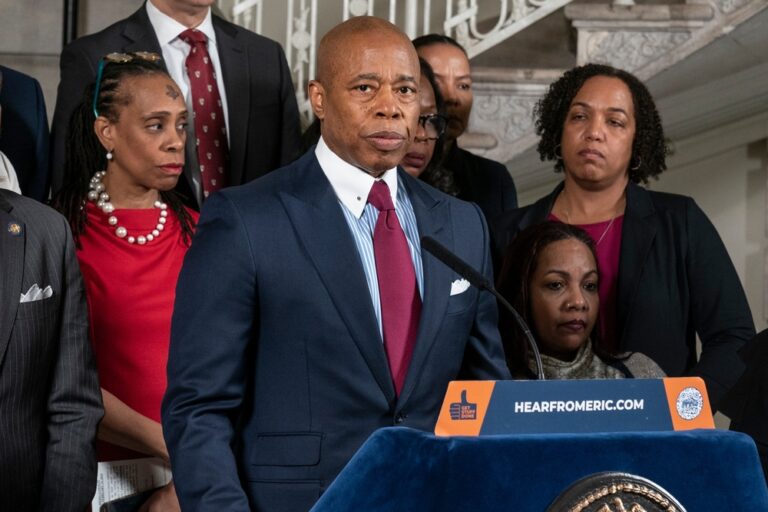 Mayor,Eric,Adams,Makes,Announcement,On,Lawsuit,Against,Social,Media