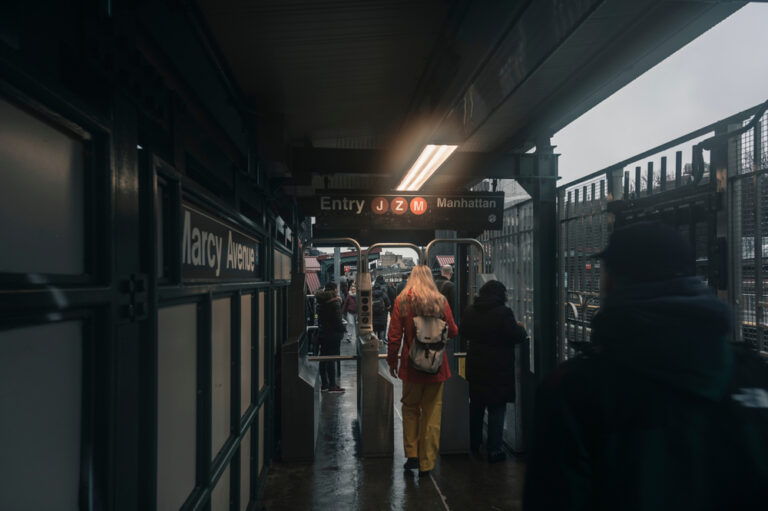 New,York,City,,Usa,-,February,13,,2020:,Marcy,Avenue