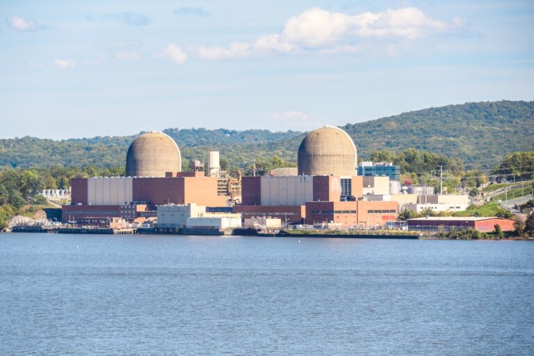 Nuclear,Power,Station,On,The,Bank,Of,A,Mighty,River