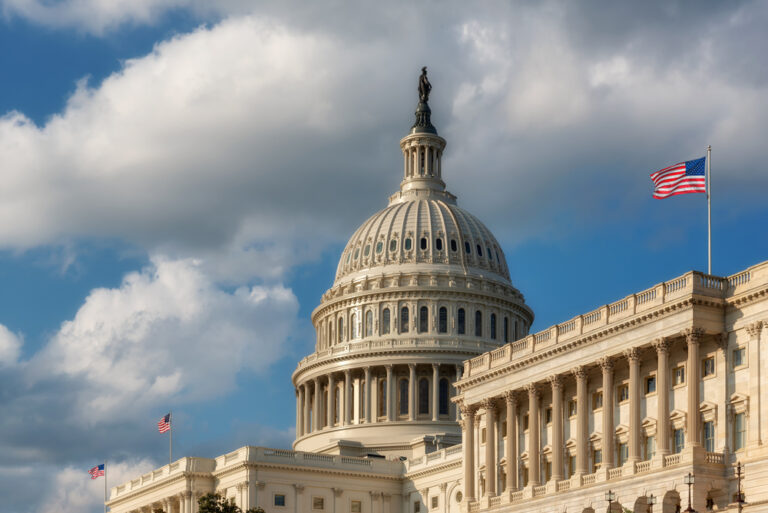 The,United,States,Capitol,Building,At,Sunset,,Washington,Dc,,Usa