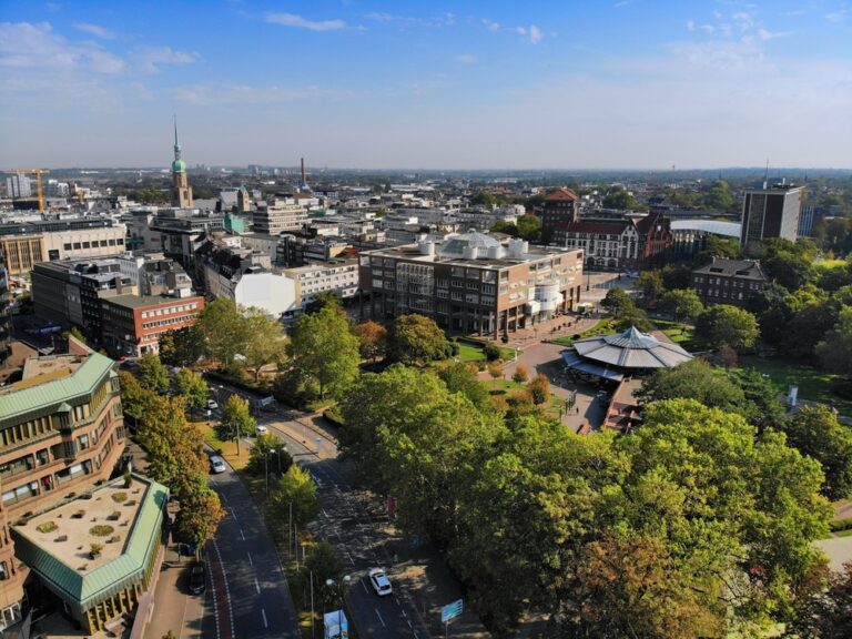 Dortmund,City,,Germany.,Urban,Aerial,View,Of,Dortmund