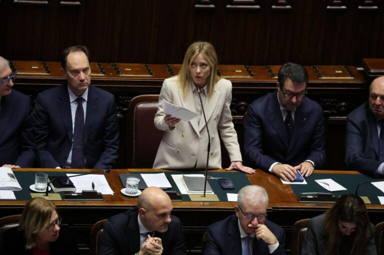 Giorgia Meloni alla Camera