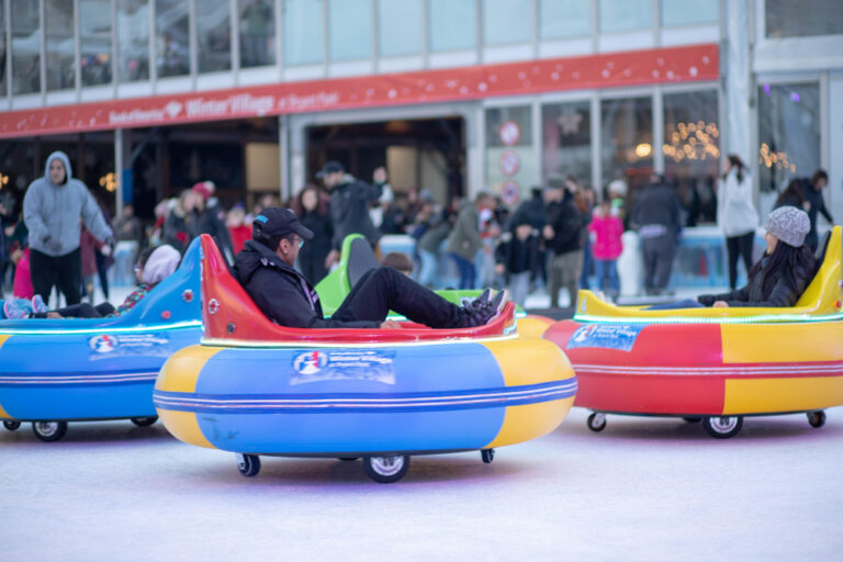 New,Bumper,Cars,Attraction,Presented,By,Bank,Of,America,In