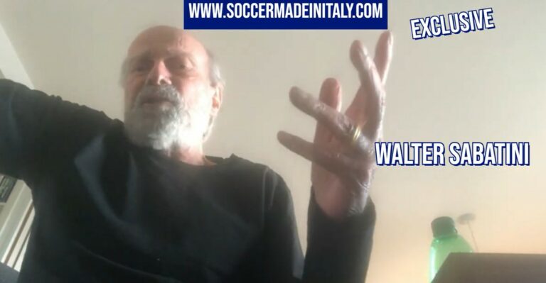 WALTER SABATINI IN ESCLUSIVA SMIT
