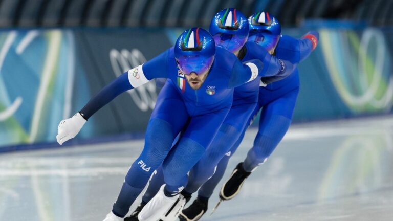 oro inseguimento a squadre italia