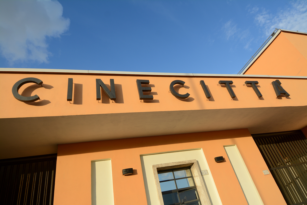 Italy,-,Rome,-,April,9,,2016:,Cinecittà,Studios,Are