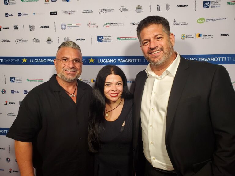 John De Girolamo, Anna Manunza and Mario Amalfitano