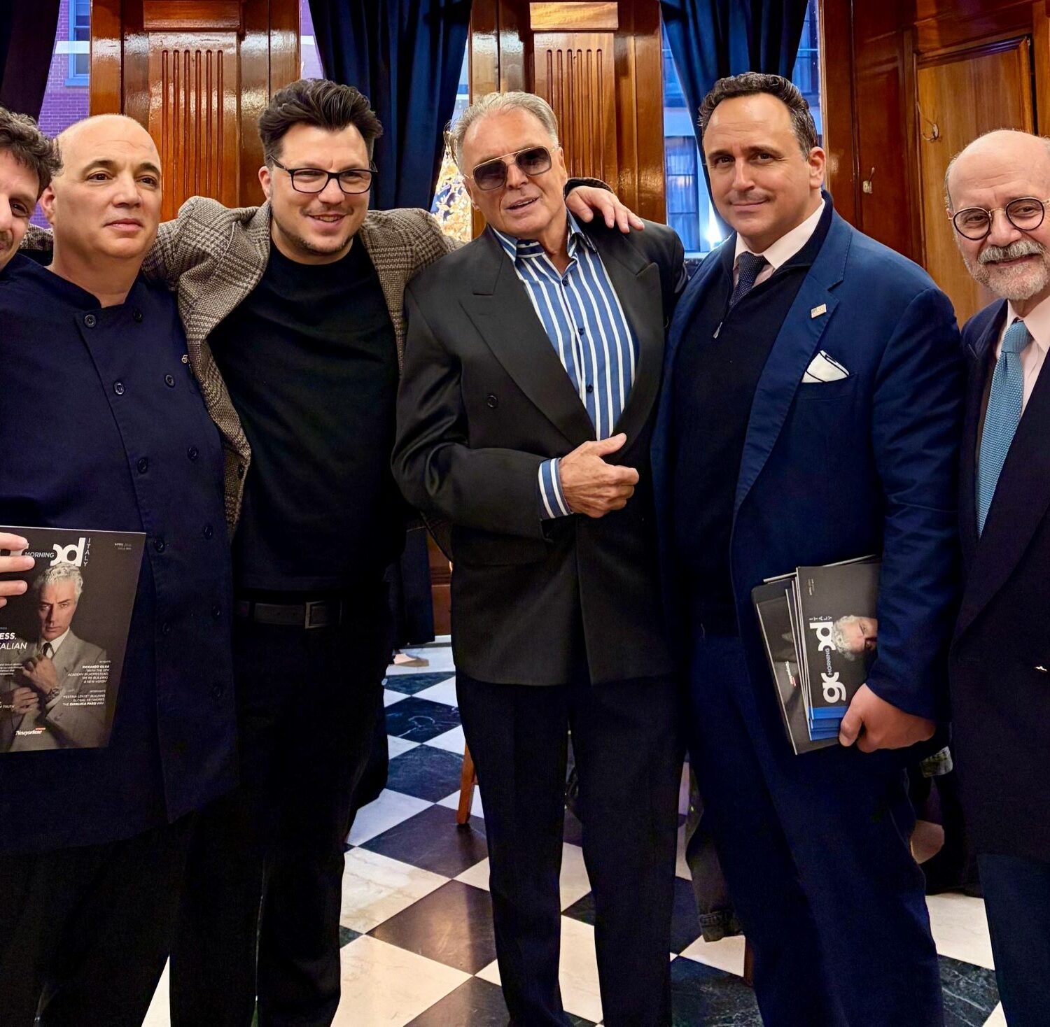 Abbiamo presentato il primo numero di Good Morning Italy