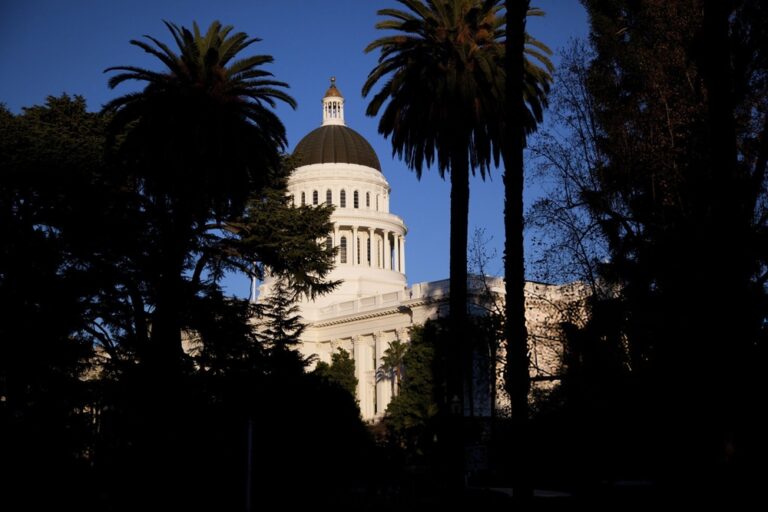California,State,Capitol,Building,In,Sacramento.,Late,Afternoon,In,Autumn