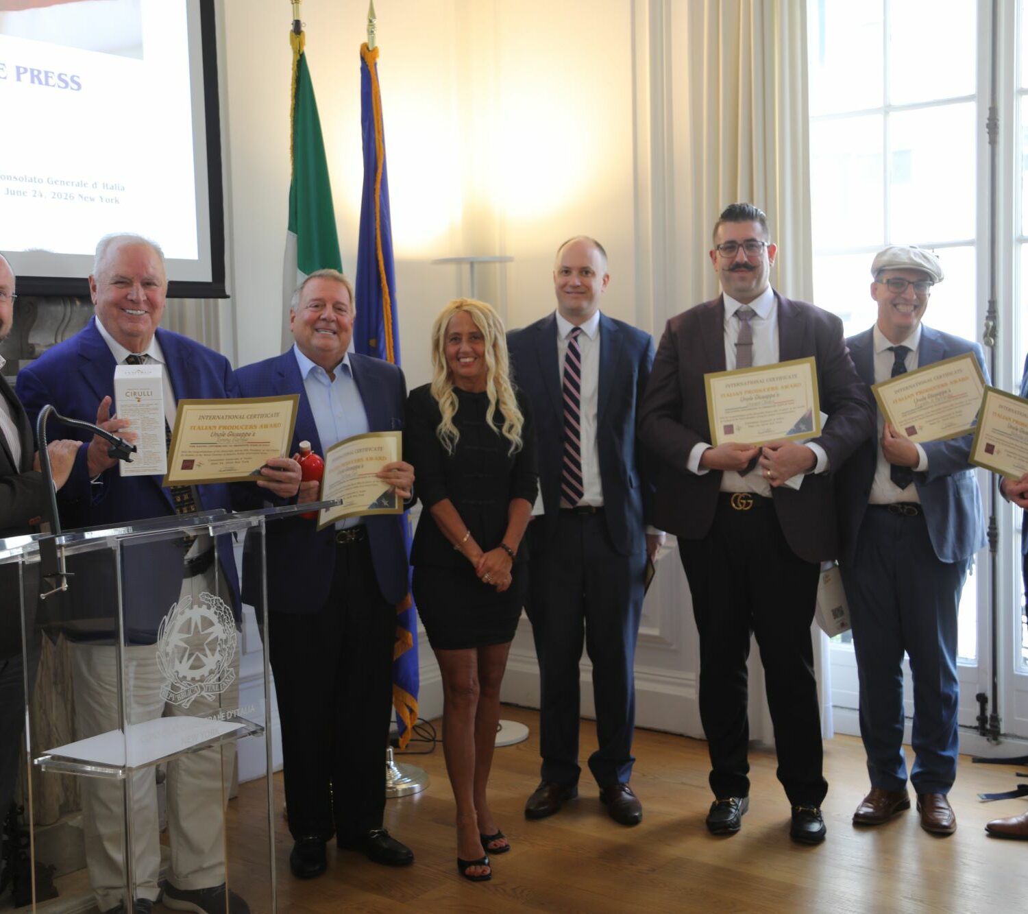 Al Consolato di New York il Made in Italy che riempie le tavole americane