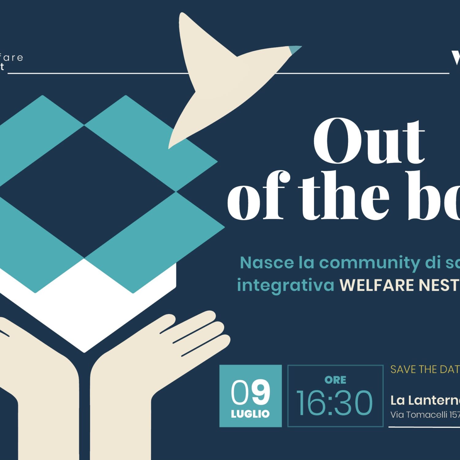 Sanità integrativa, Welfare Nest lancia a Roma l’evento “Out of the box” 