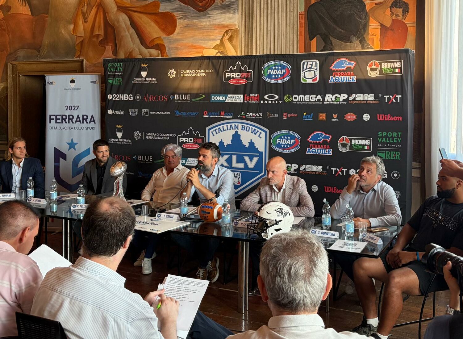 Il football italiano passa da Ferrara
