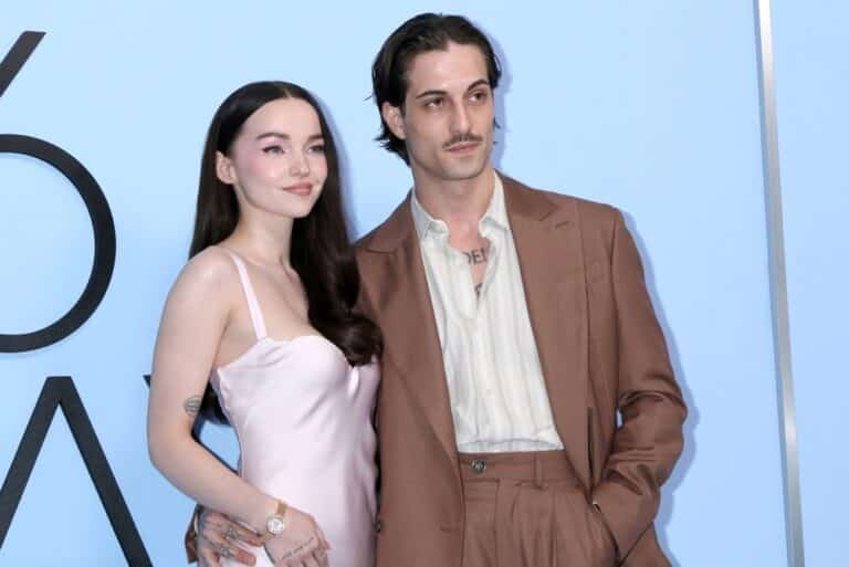Los,Angeles,-,Feb,11:,Dove,Cameron,,Damiano,David,At