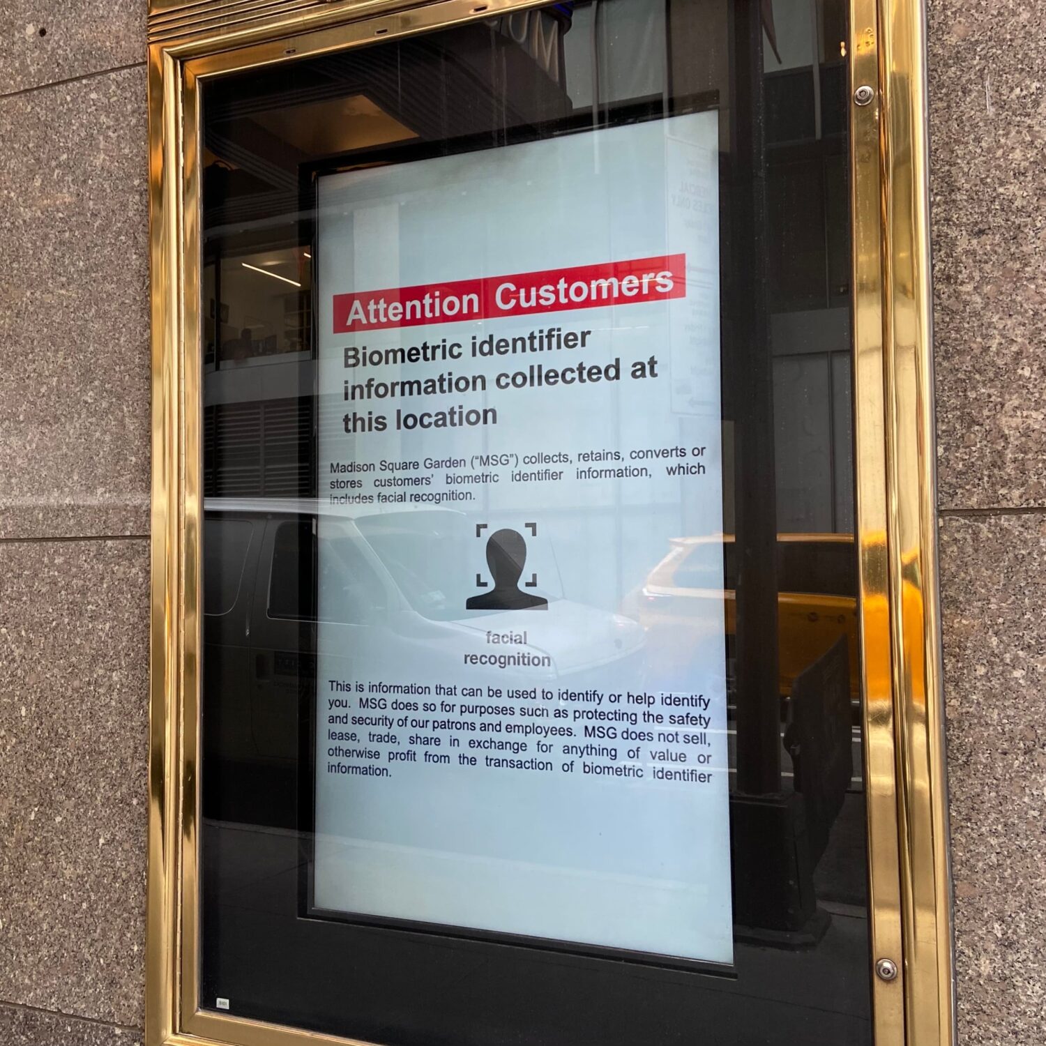 Verso il divieto di riconoscimento facciale nei locali di New York